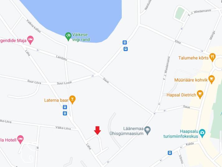 Lahe Korter Hapsal Exteriör bild